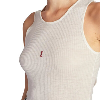 Saint Laurent  Cassandre Tank Top