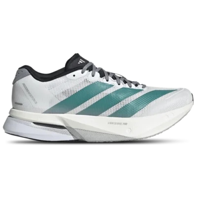 Adidas Adizero Boston 13 White Pure Teal