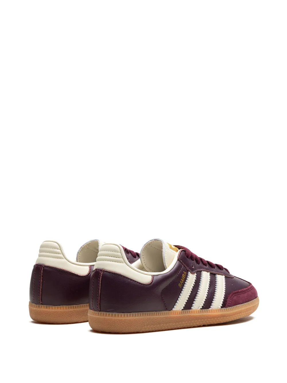 adidas Samba OG " Maroon/Core White/Gold Metallic" sneakers - Image 2