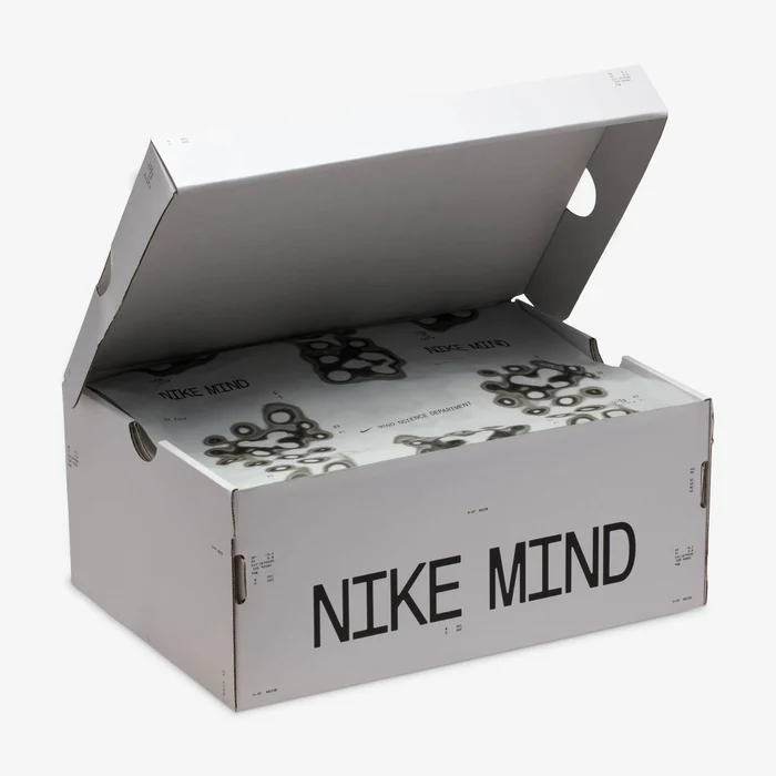 Nike Mind 001 Light Smoke Grey & Hyper Crimson - Image 8