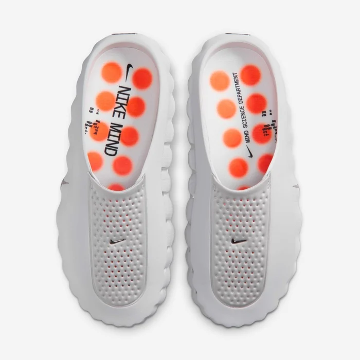 Nike Mind 001 Light Smoke Grey & Hyper Crimson - Image 5