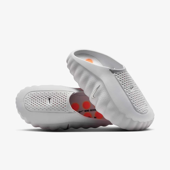 Nike Mind 001 Light Smoke Grey & Hyper Crimson - Image 2