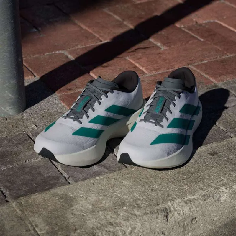Adidas Adizero Evo SL Cloud White & Pure Teal - Image 4
