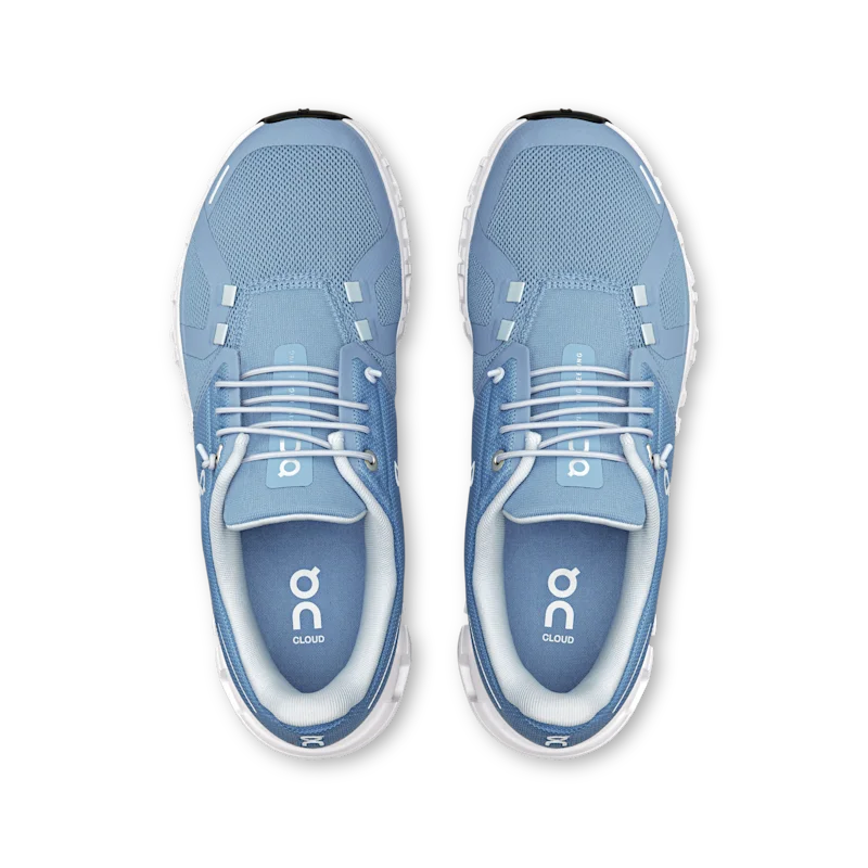 On Cloud 6 Chambray White - Image 3