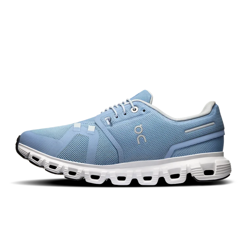 On Cloud 6 Chambray White - Image 2