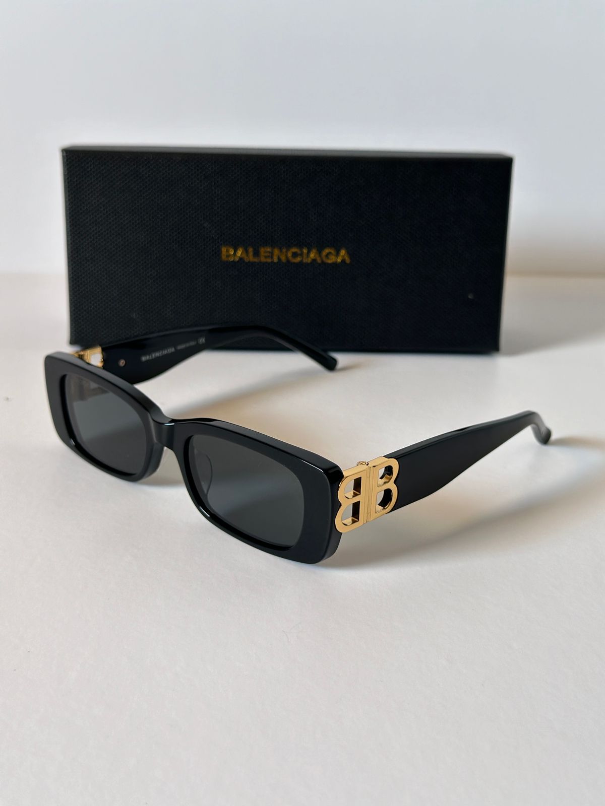 BALENCIAGA Dynasty Rectangle Sunglasses - Image 3