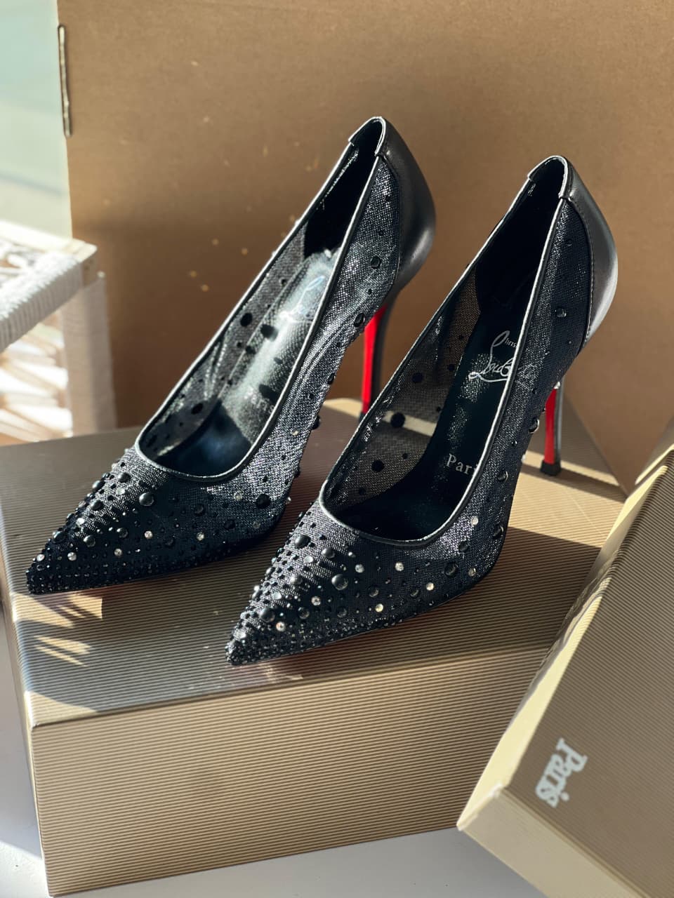 Christian Louboutin Lasera heels - Image 3