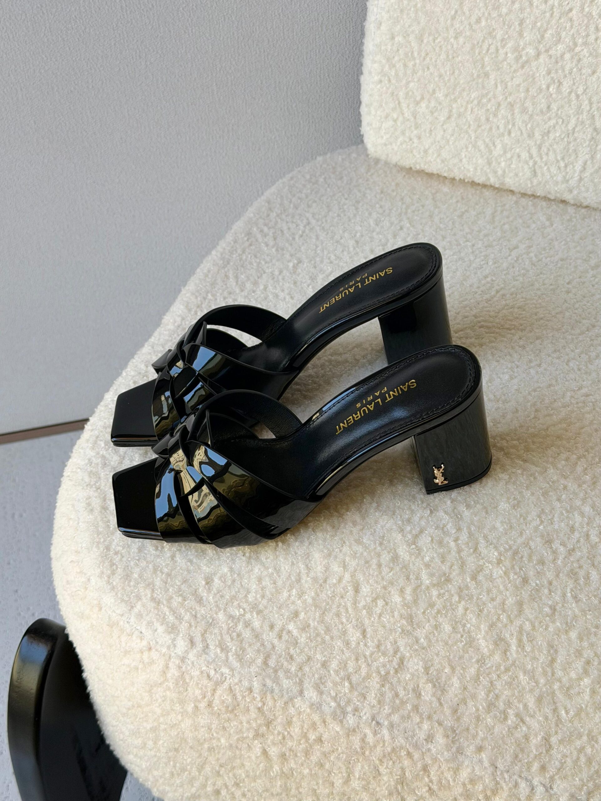 Saint Laurent Tribute Sandals - Image 3