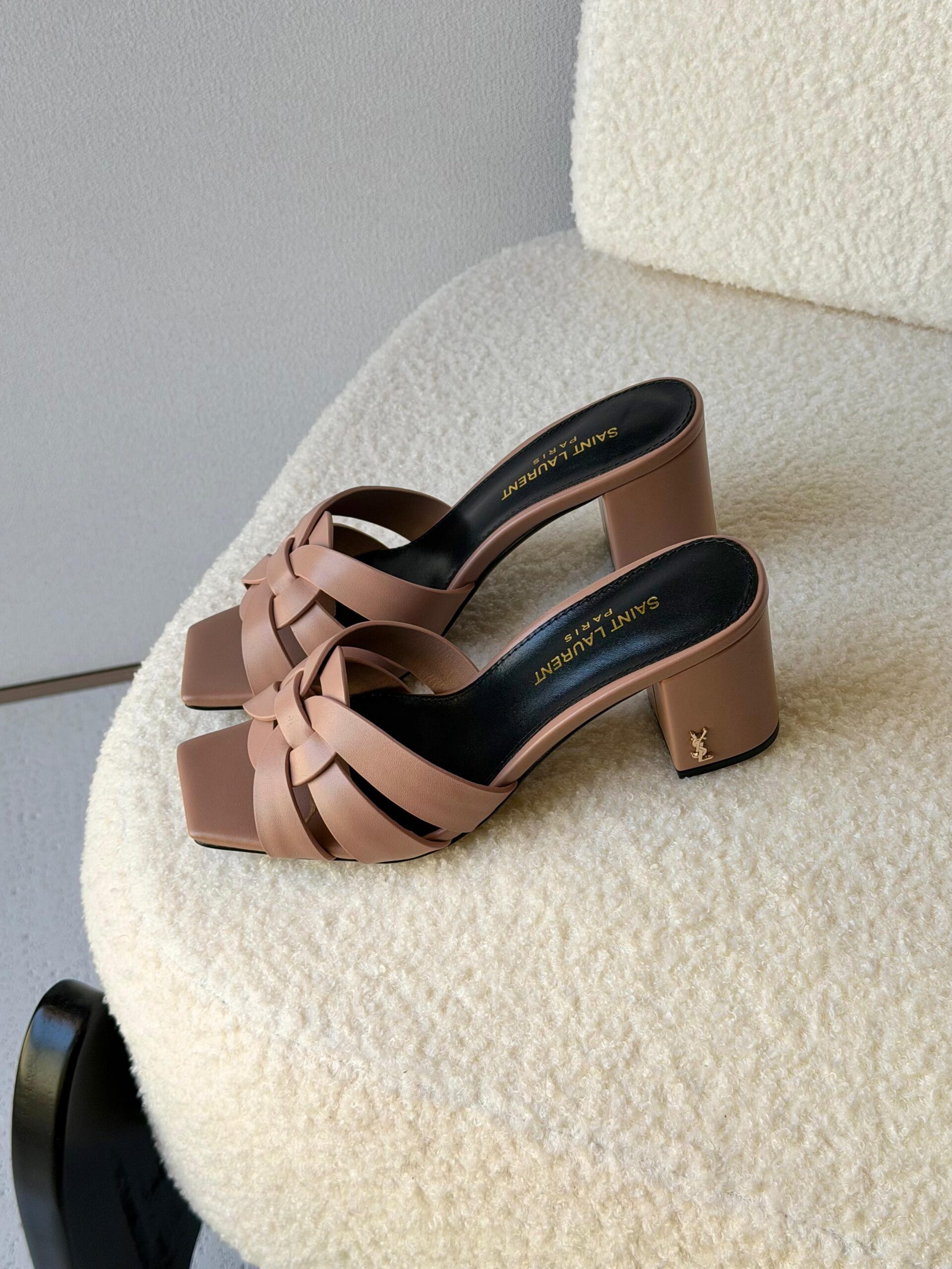 Saint Laurent Tribute Sandals - Image 7