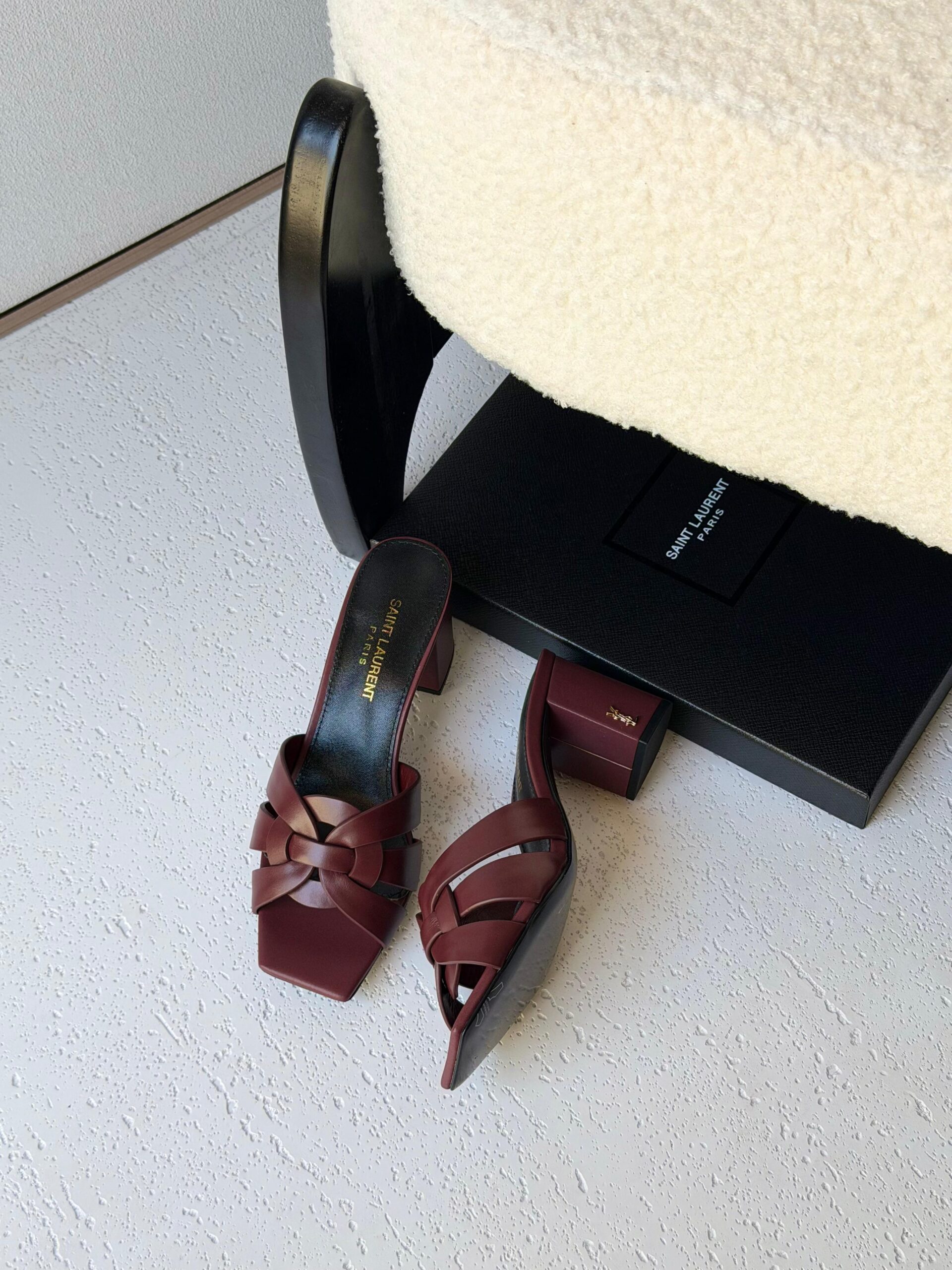 Saint Laurent Tribute Sandals - Image 5