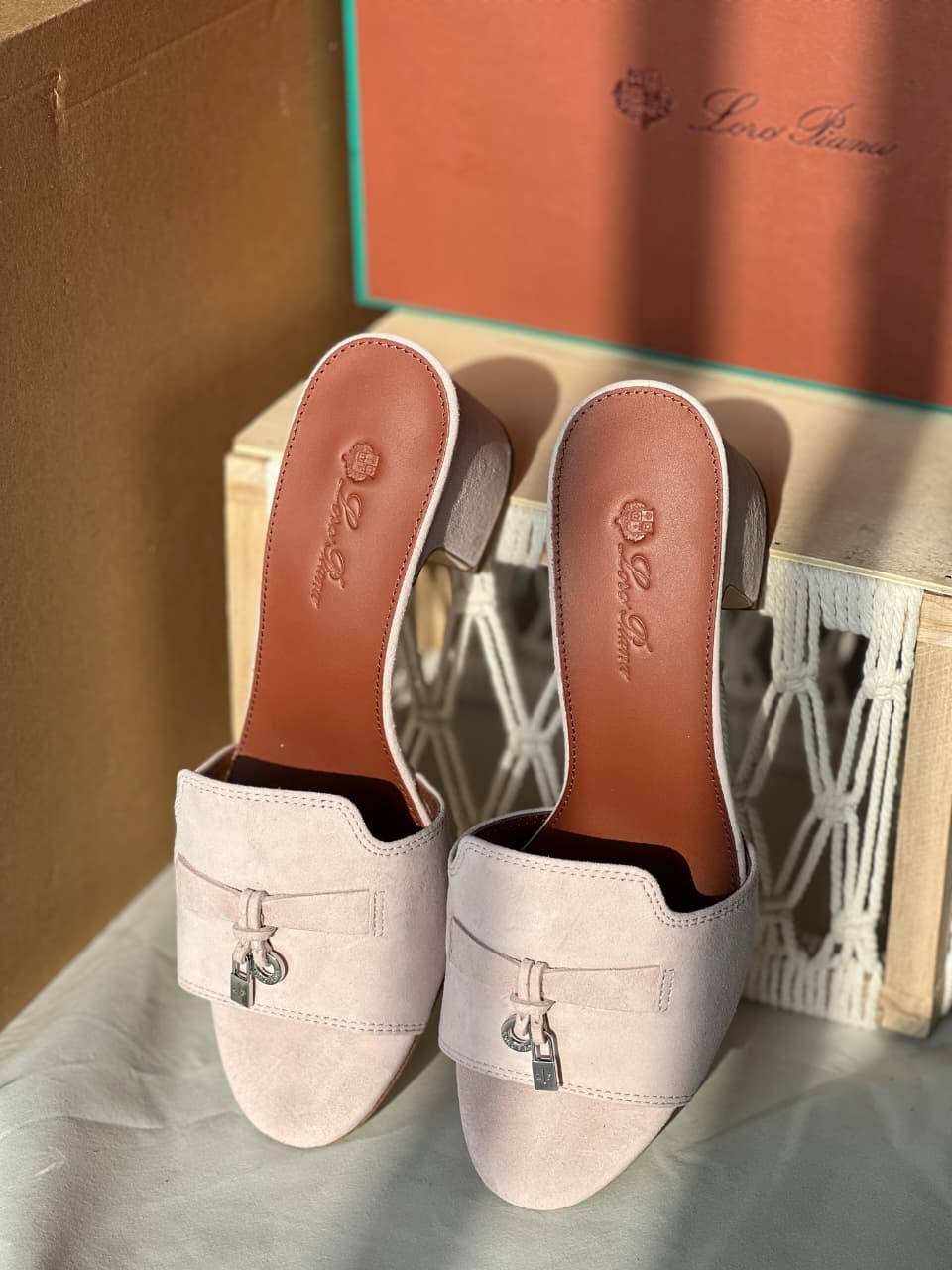 LORO PIANA Summer Charms Sandal - Image 4