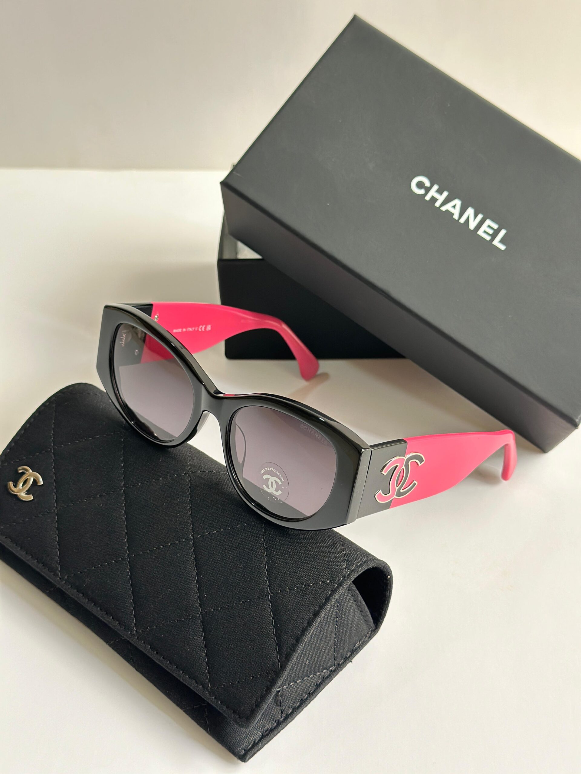 CHANEL Oval Sunglasses