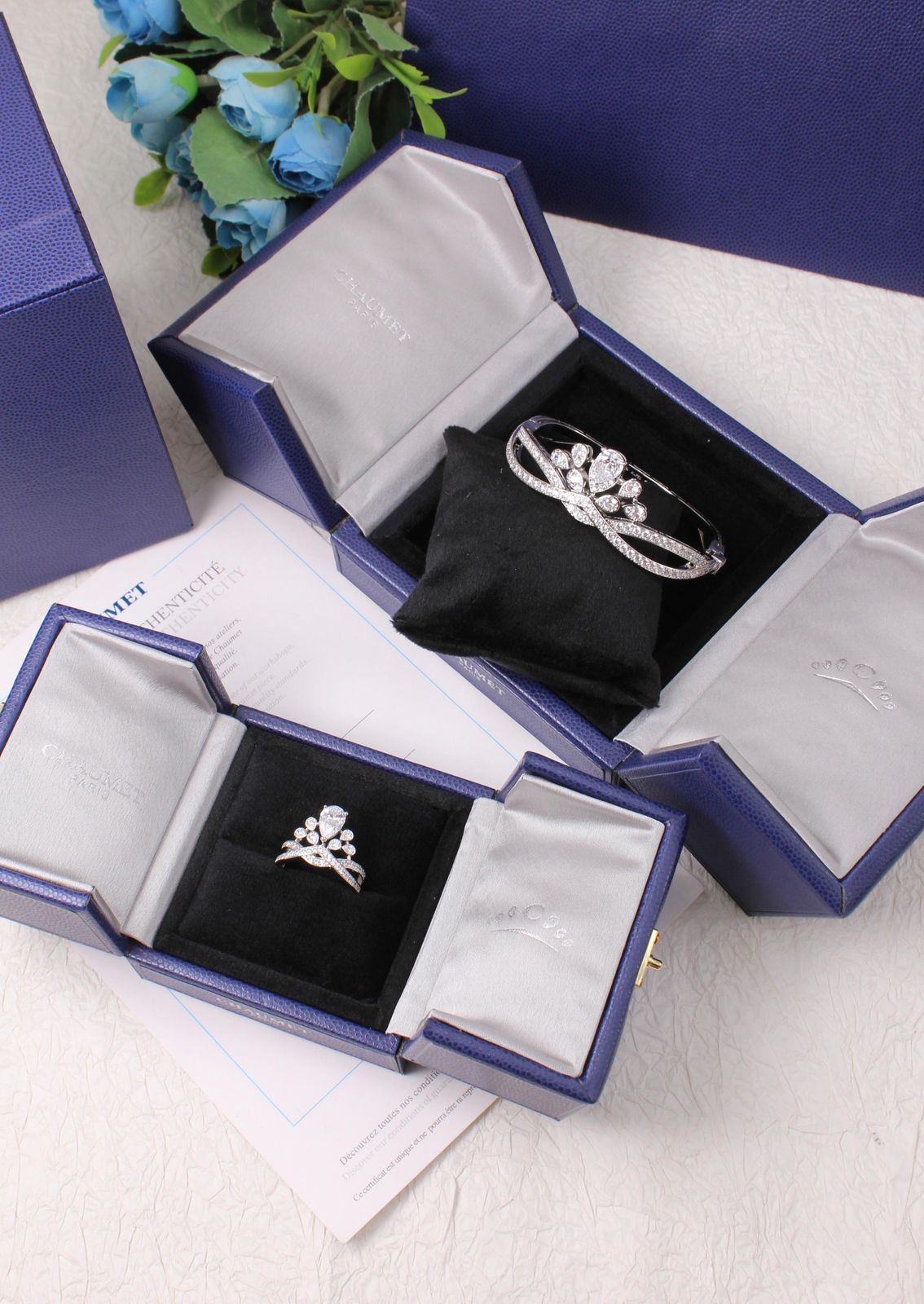 Chaumet Aigrette Impériale BANGLE (17cm) & RING - Image 4