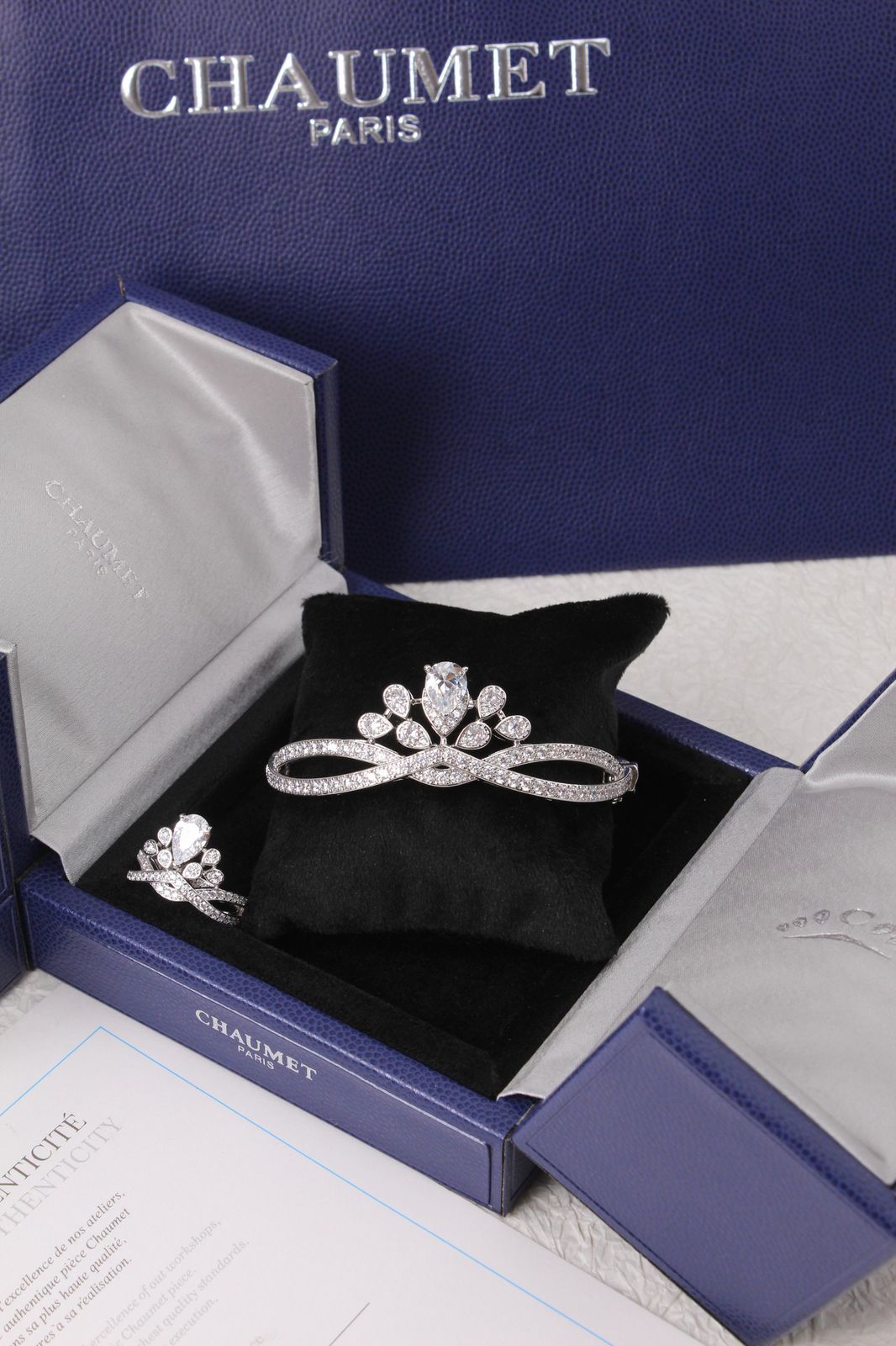 Chaumet Aigrette Impériale BANGLE (17cm) & RING - Image 3