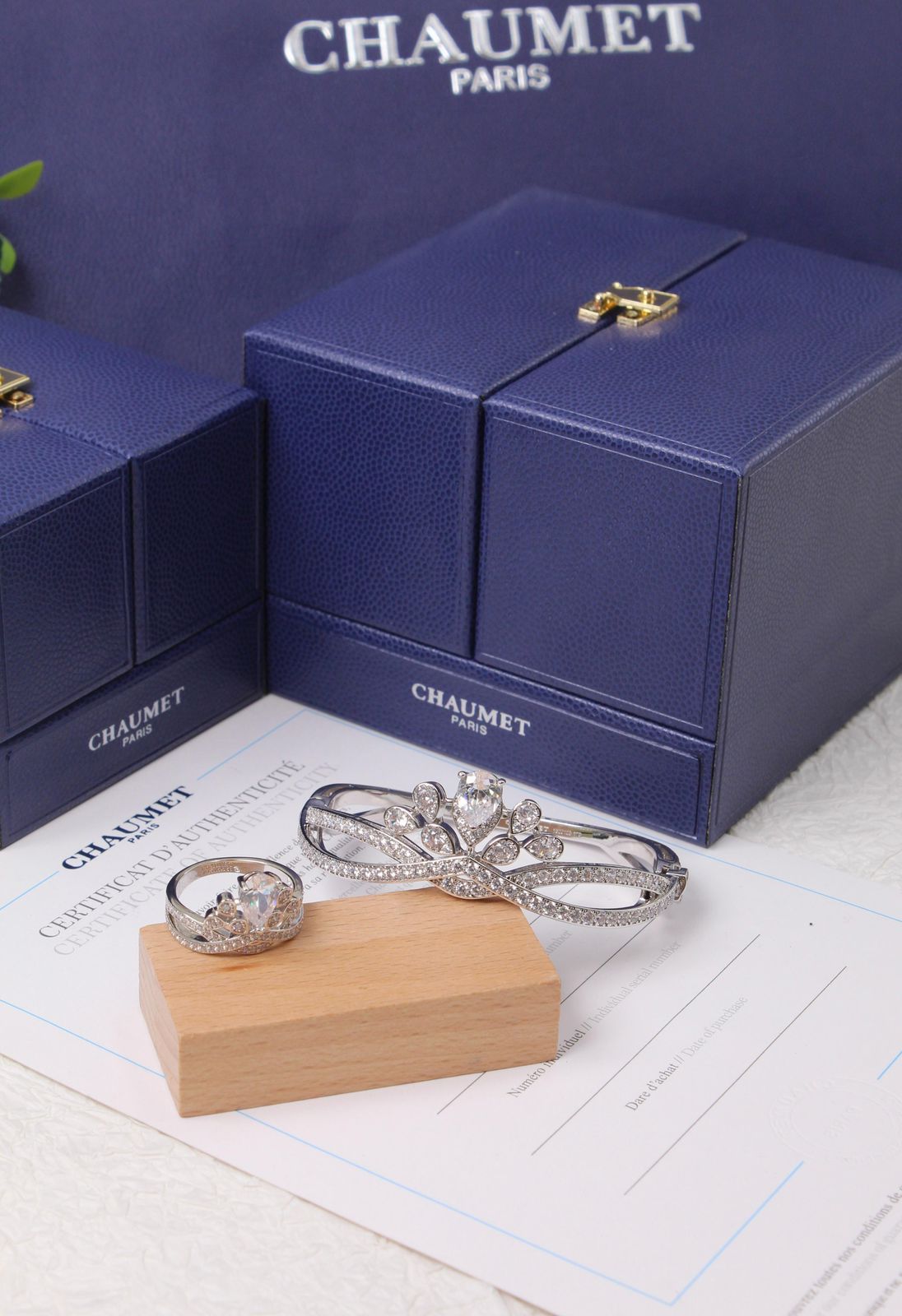 Chaumet Aigrette Impériale BANGLE (17cm) & RING