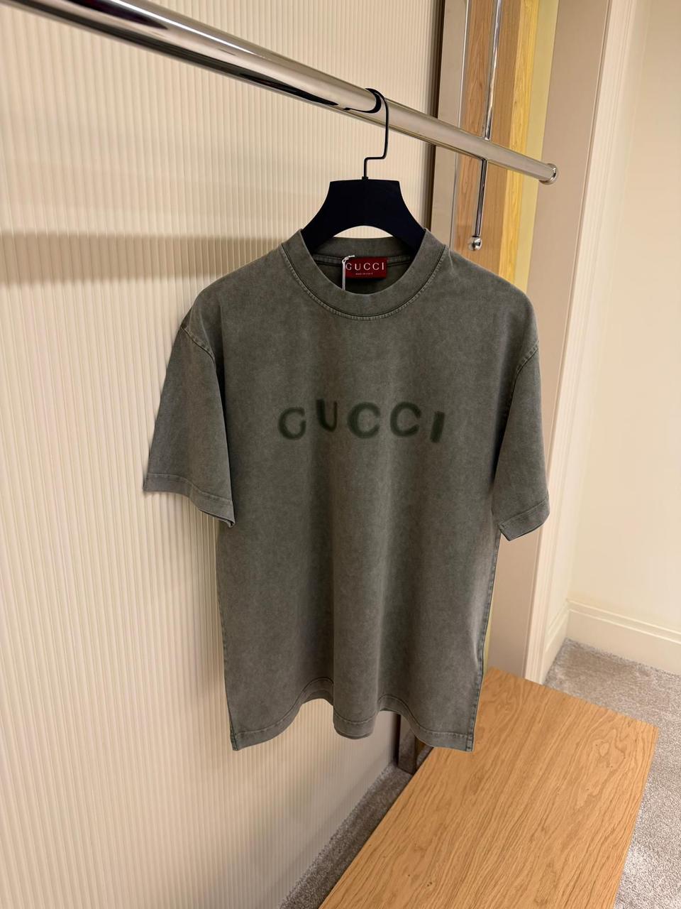 Gucci Distressed logo cotton T-shirt - Image 5