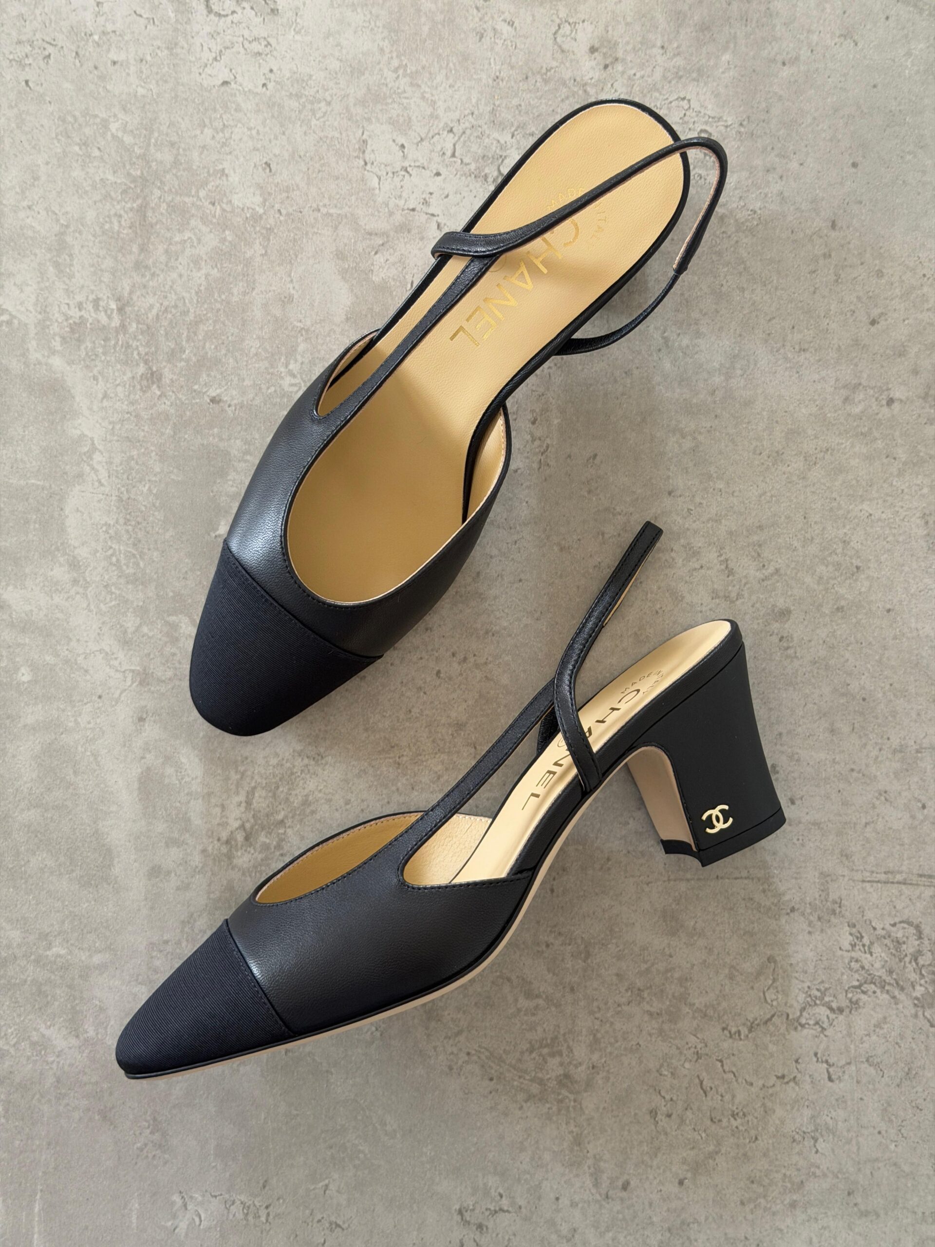 Chanel Heeled Slingbacks - Image 3