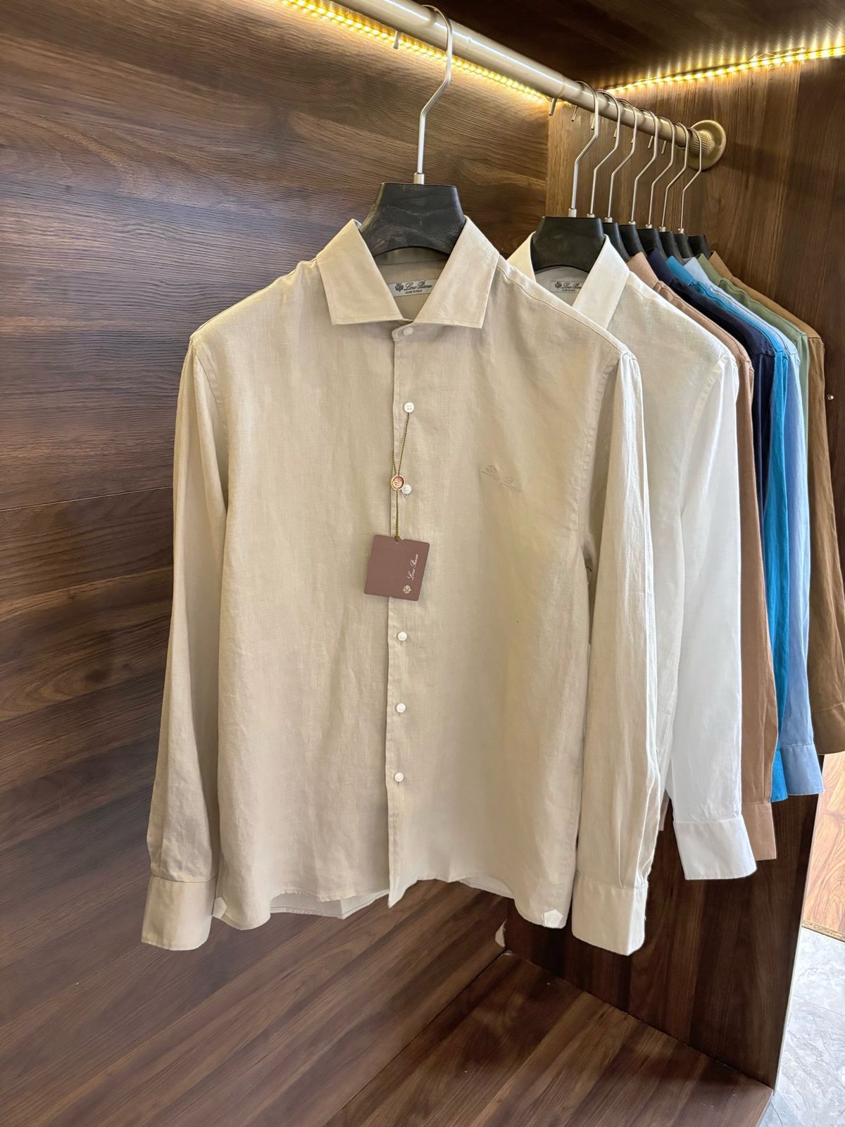 Loro Piana André linen shirt - Image 6