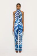 Pucci Blue Vivara-print set