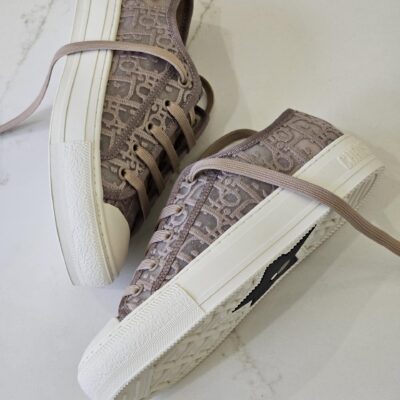 Dior Walk'n'Dior Sneaker Black Dior Oblique Embroidered Mesh