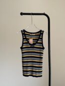 Miu Miu Cotton Stripe Tank Top