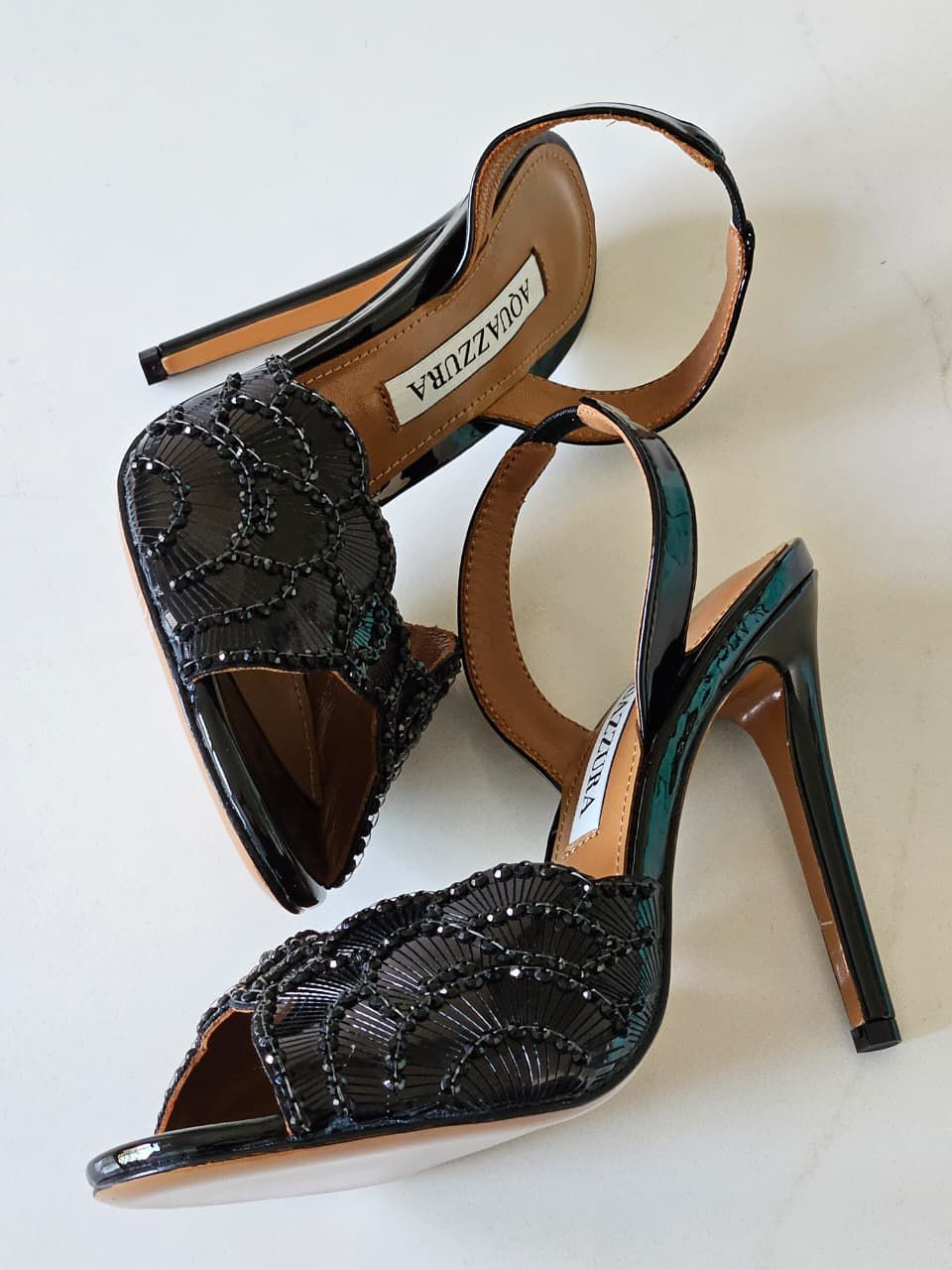 Aquazzura Soir 105 Sandals - Image 10