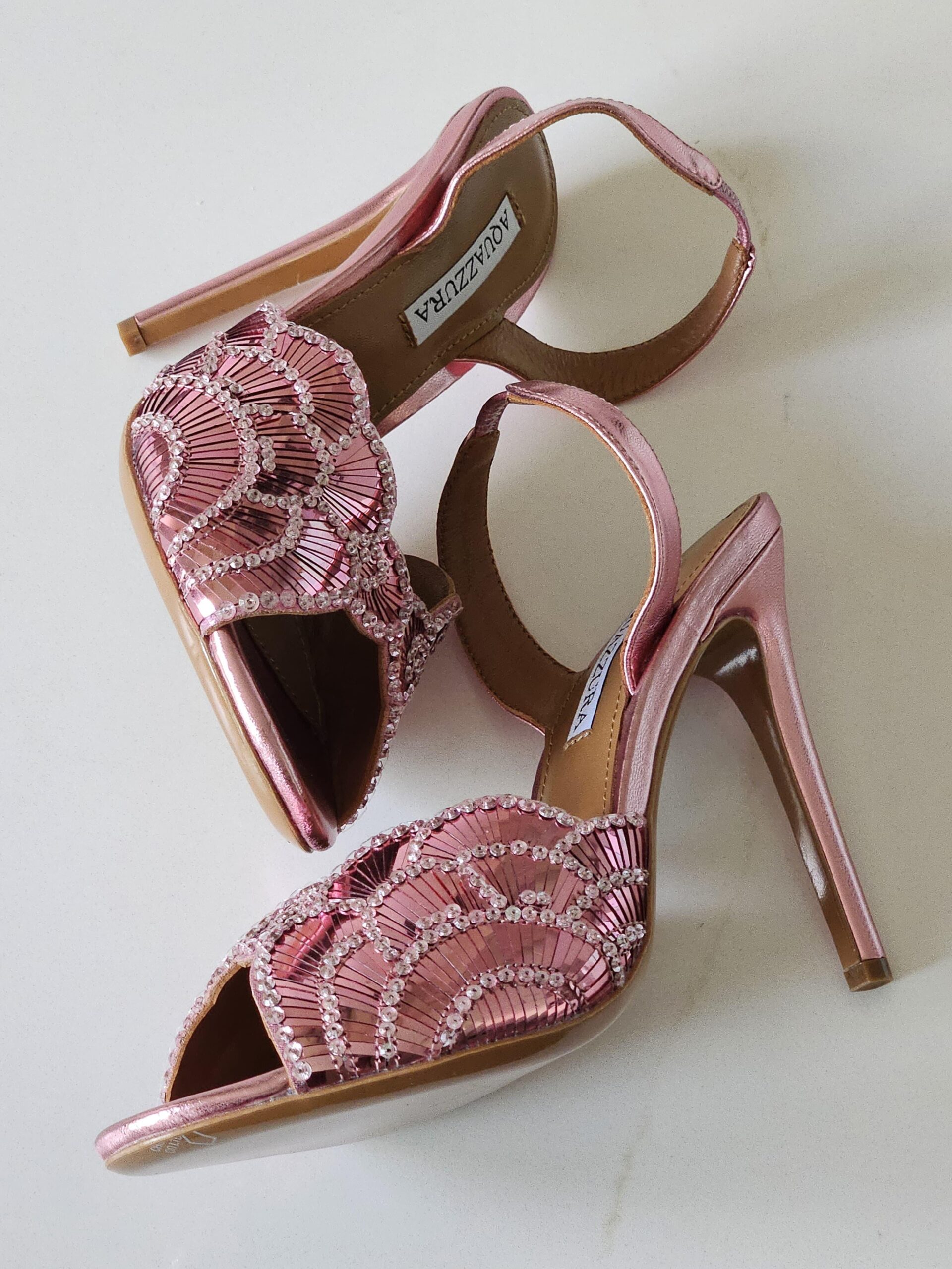 Aquazzura Soir 105 Sandals - Image 3