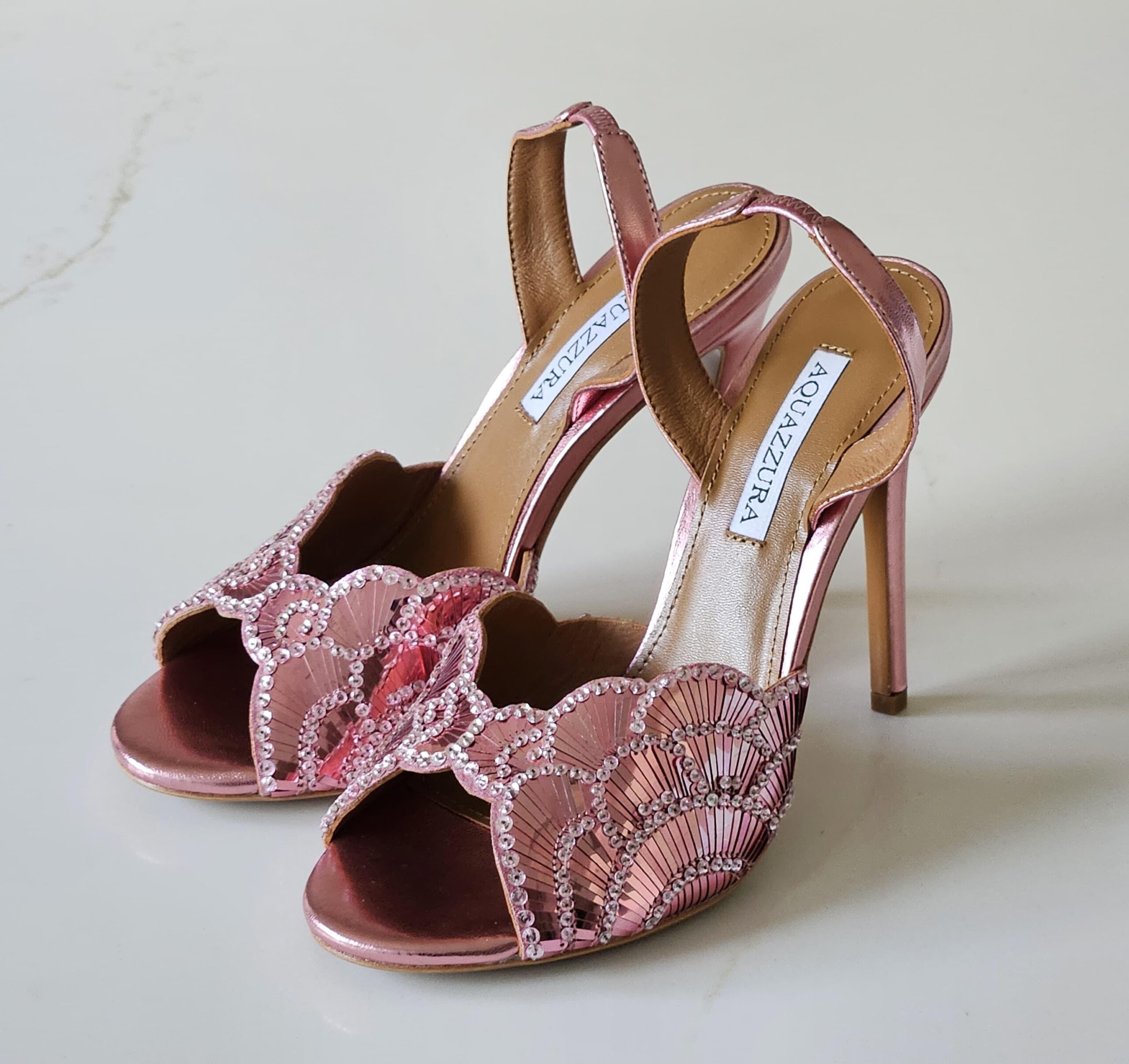 Aquazzura Soir 105 Sandals - Image 2