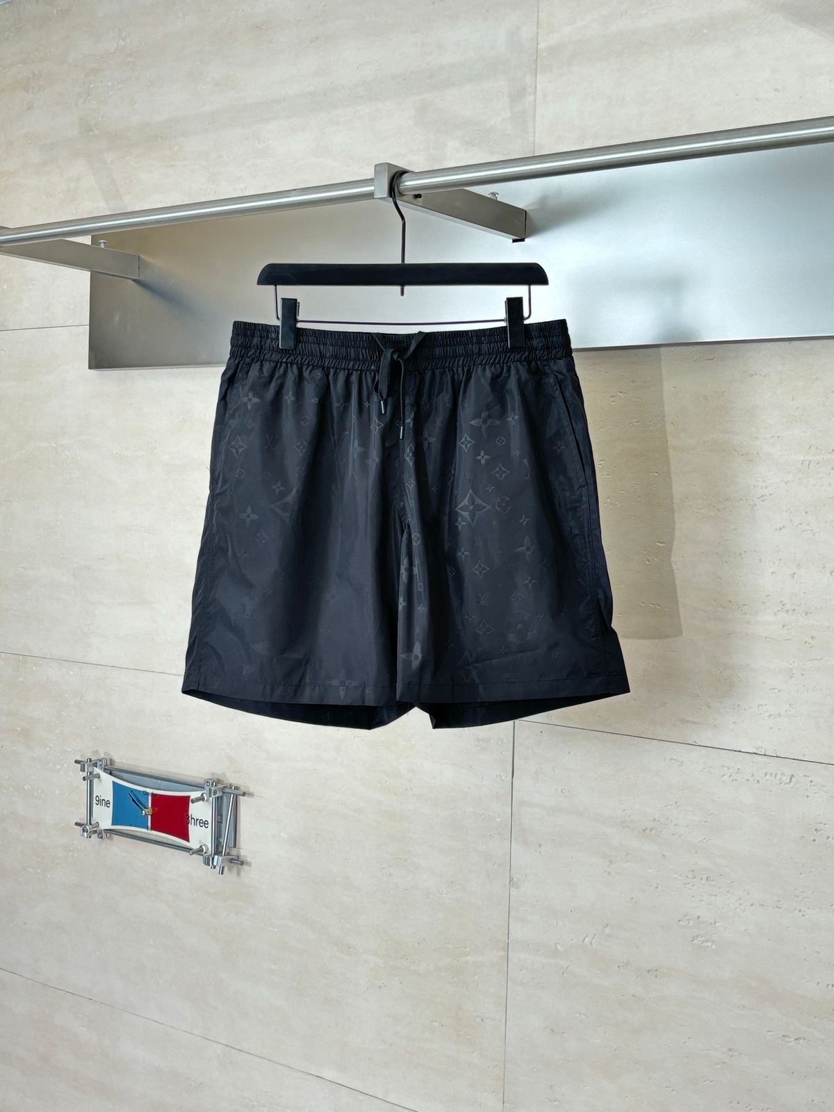 Louis Vuitton Monogram Moire Jacquard Silk Shorts - Image 10