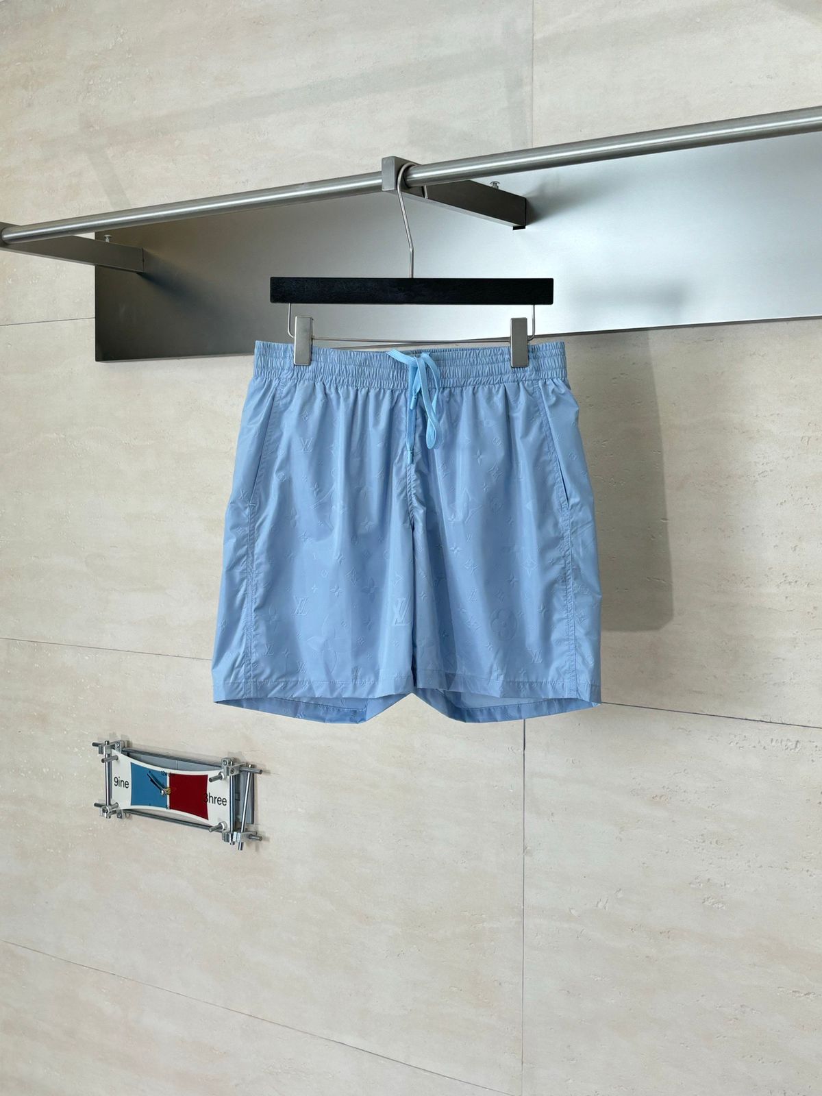 Louis Vuitton Monogram Moire Jacquard Silk Shorts - Image 3