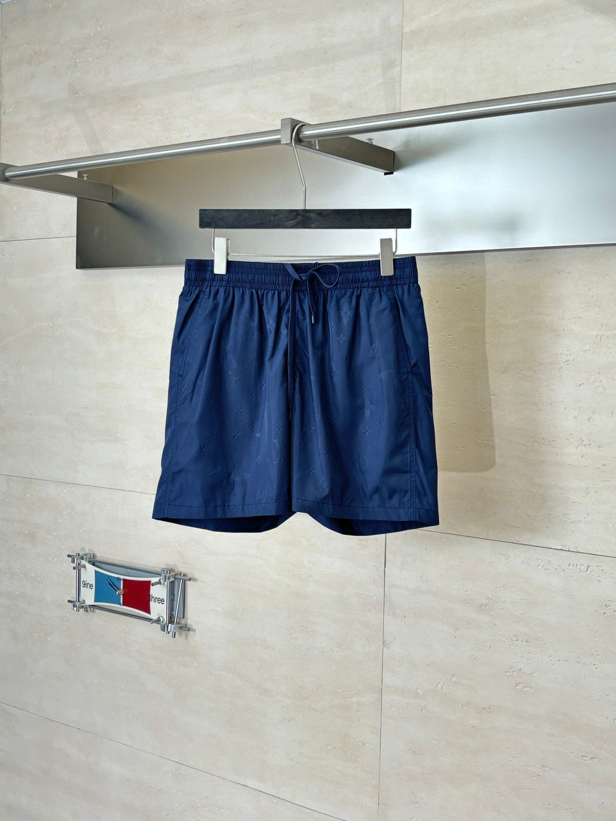 Louis Vuitton Monogram Moire Jacquard Silk Shorts - Image 2