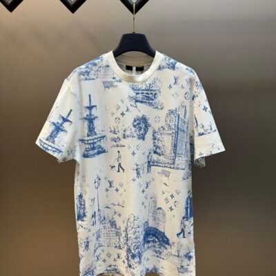 Louis VT Luxury Men's T-shirt