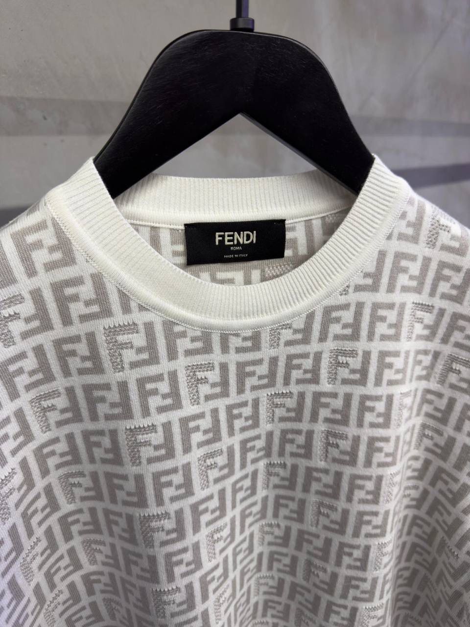 Fendi Jumper Fabric White - Image 2