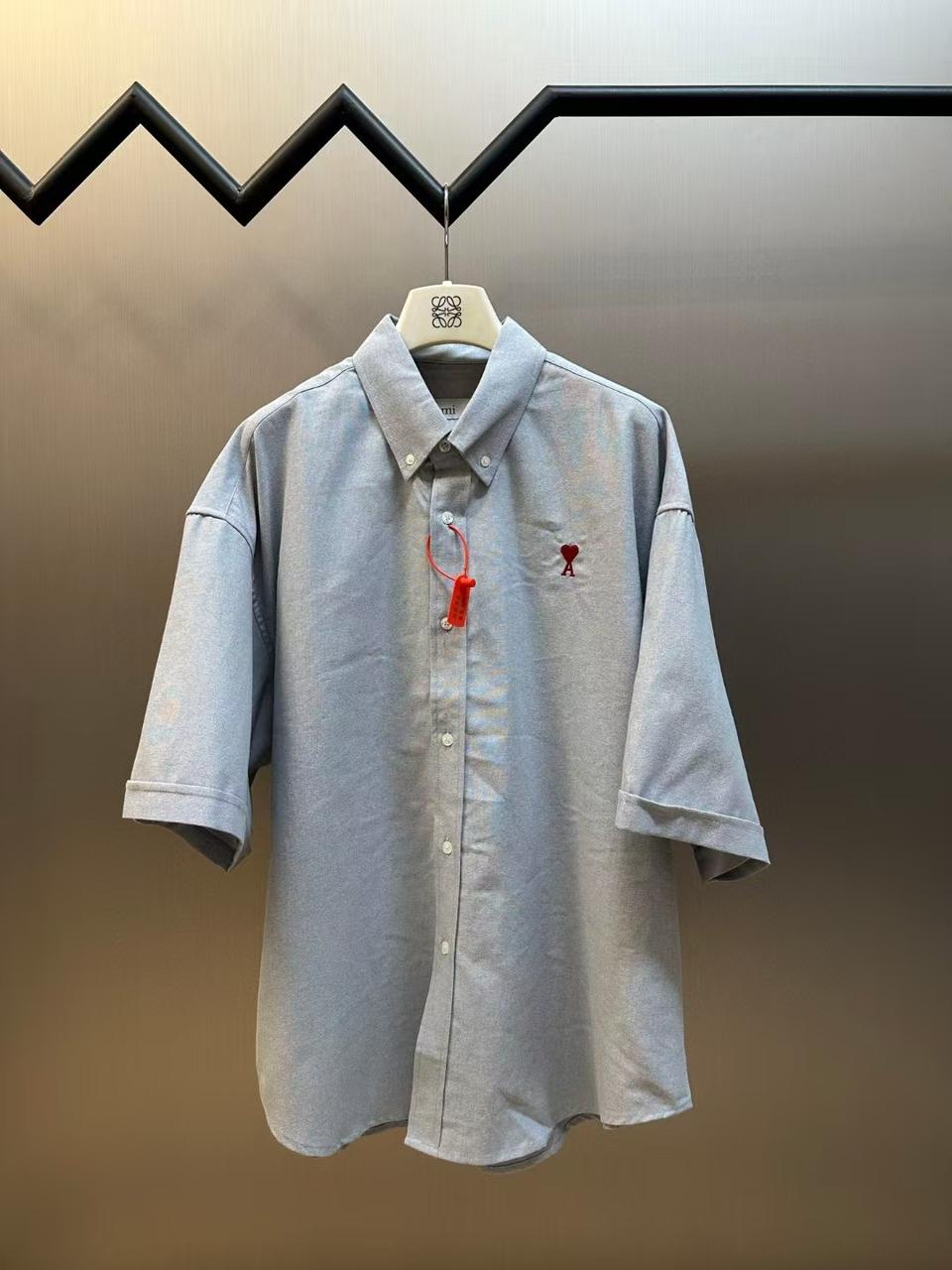 AMI Paris Ami De Coeur Cotton Shirt