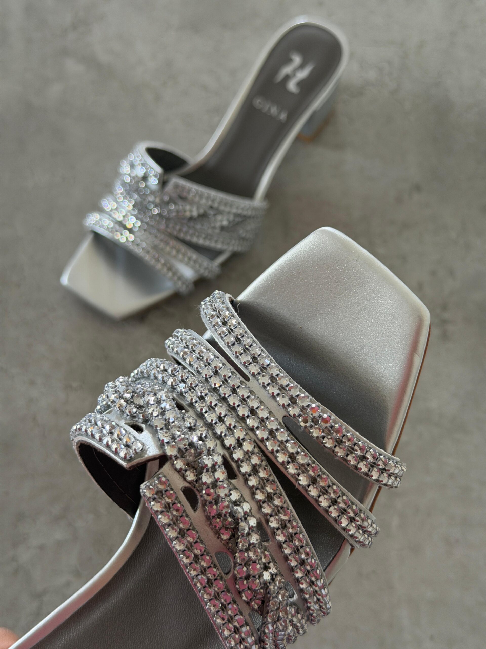 Gina Mesh Sandals - Image 8