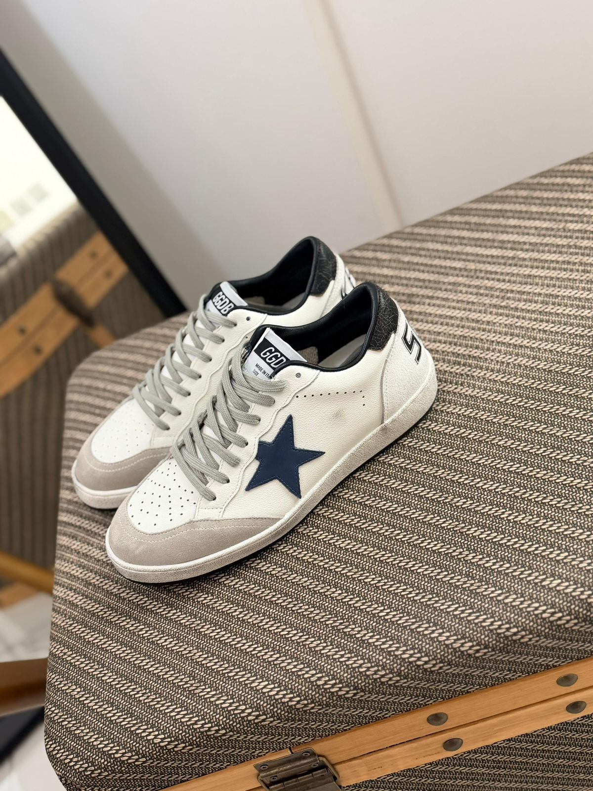Golden Goose Leather Ball Star Sneakers