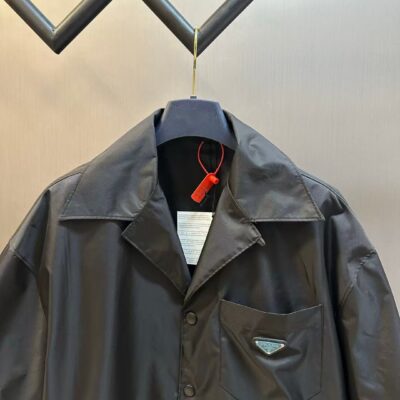 Prada triangle-logo Bowling Shirt