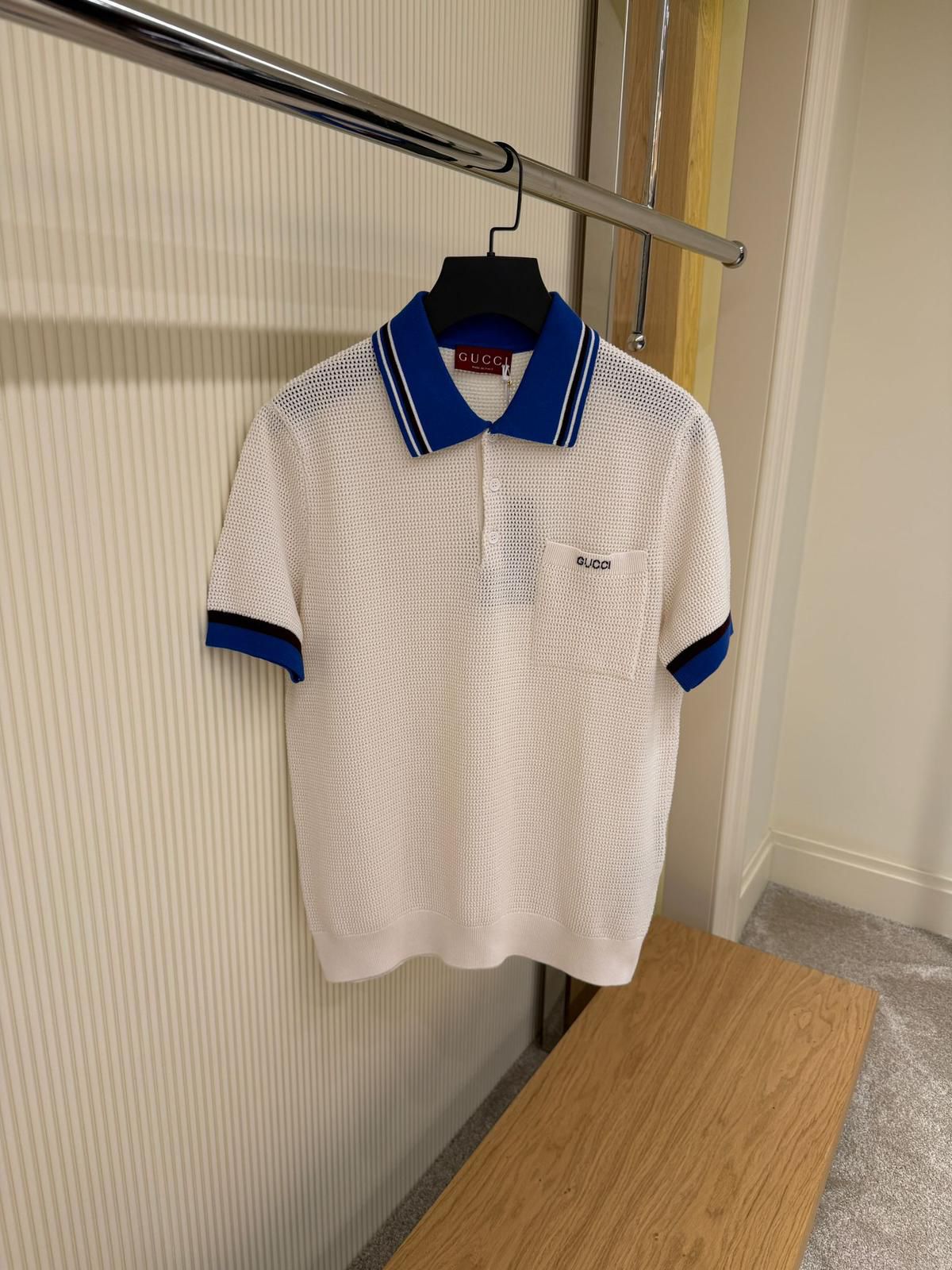Gucci waffle-knit Cotton Polo Shirt - Image 2
