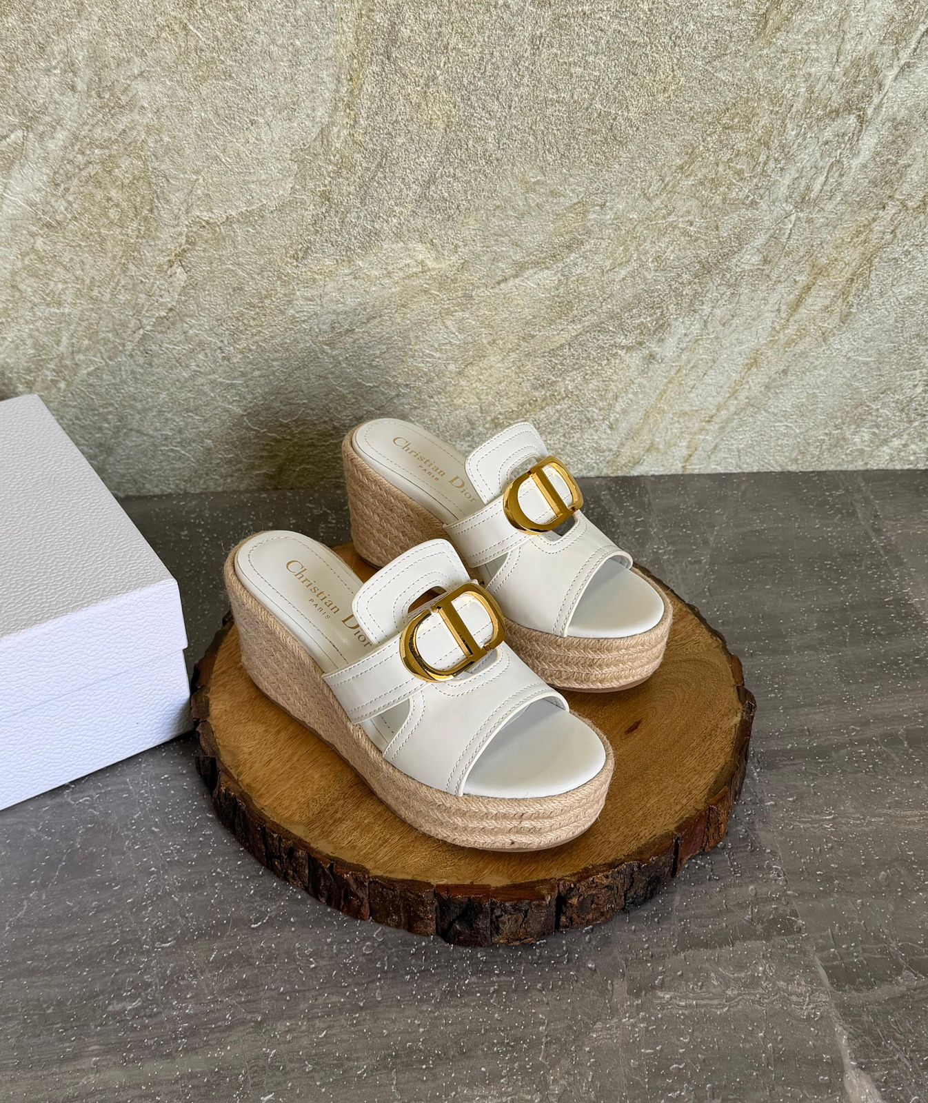Dior 30 Montaigne Slide Wedge - Image 2