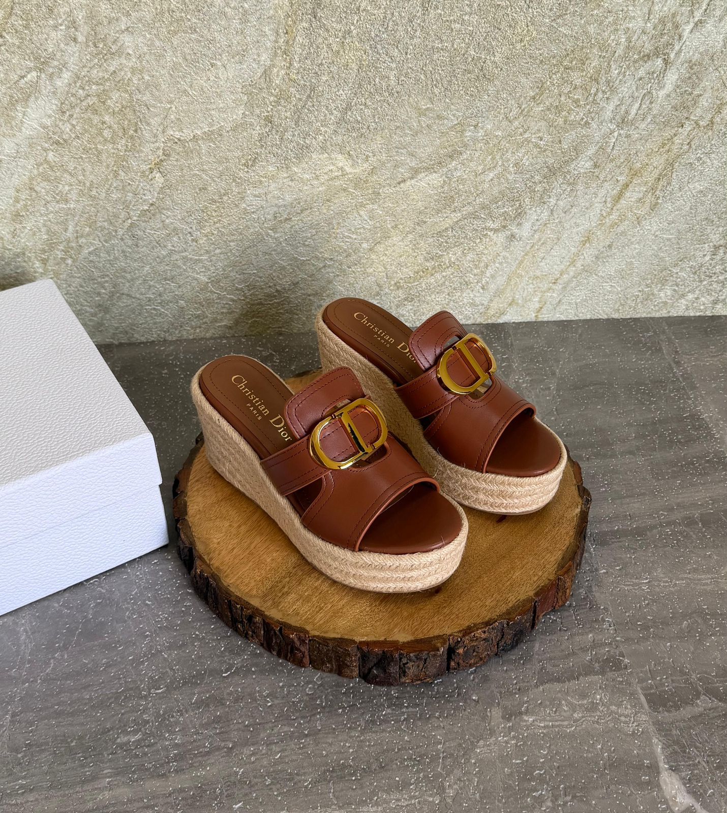 Dior 30 Montaigne Slide Wedge - Image 8