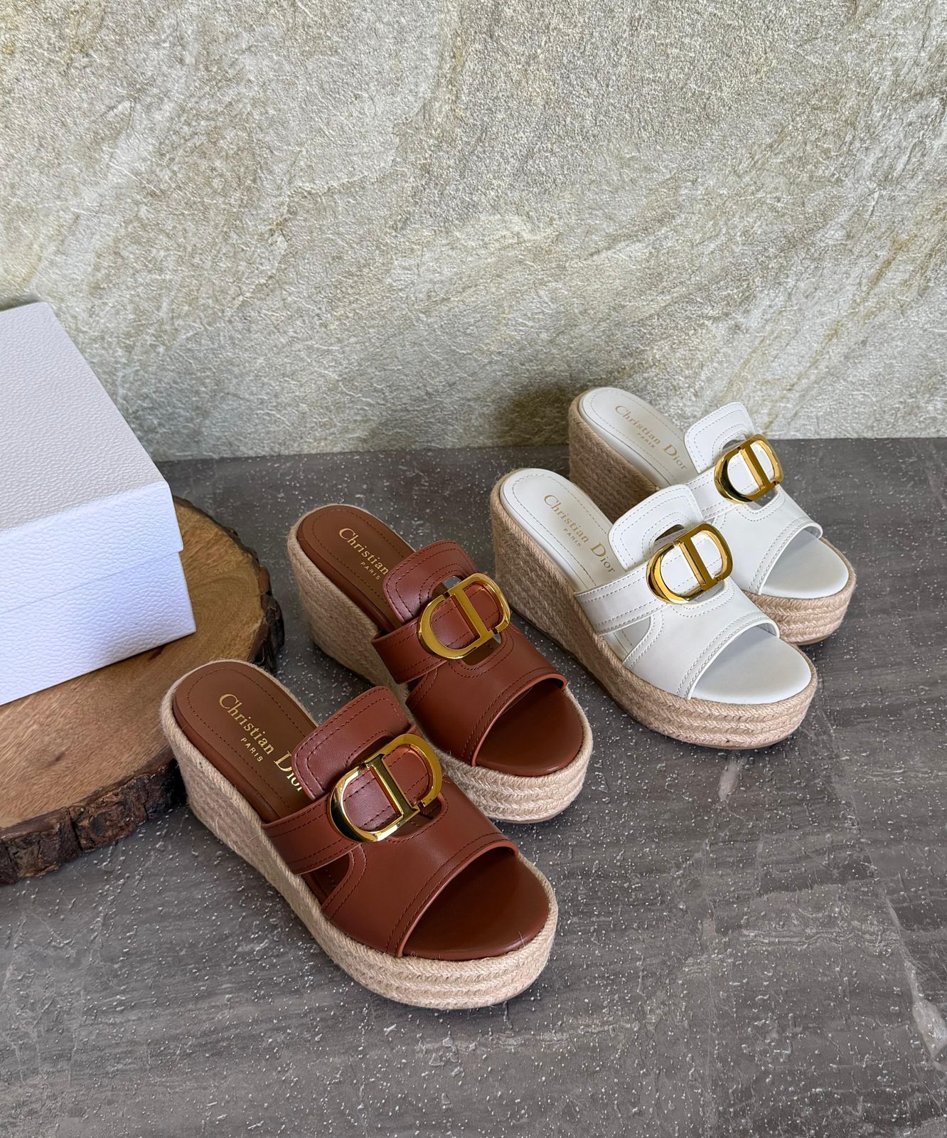 Dior 30 Montaigne Slide Wedge - Image 7