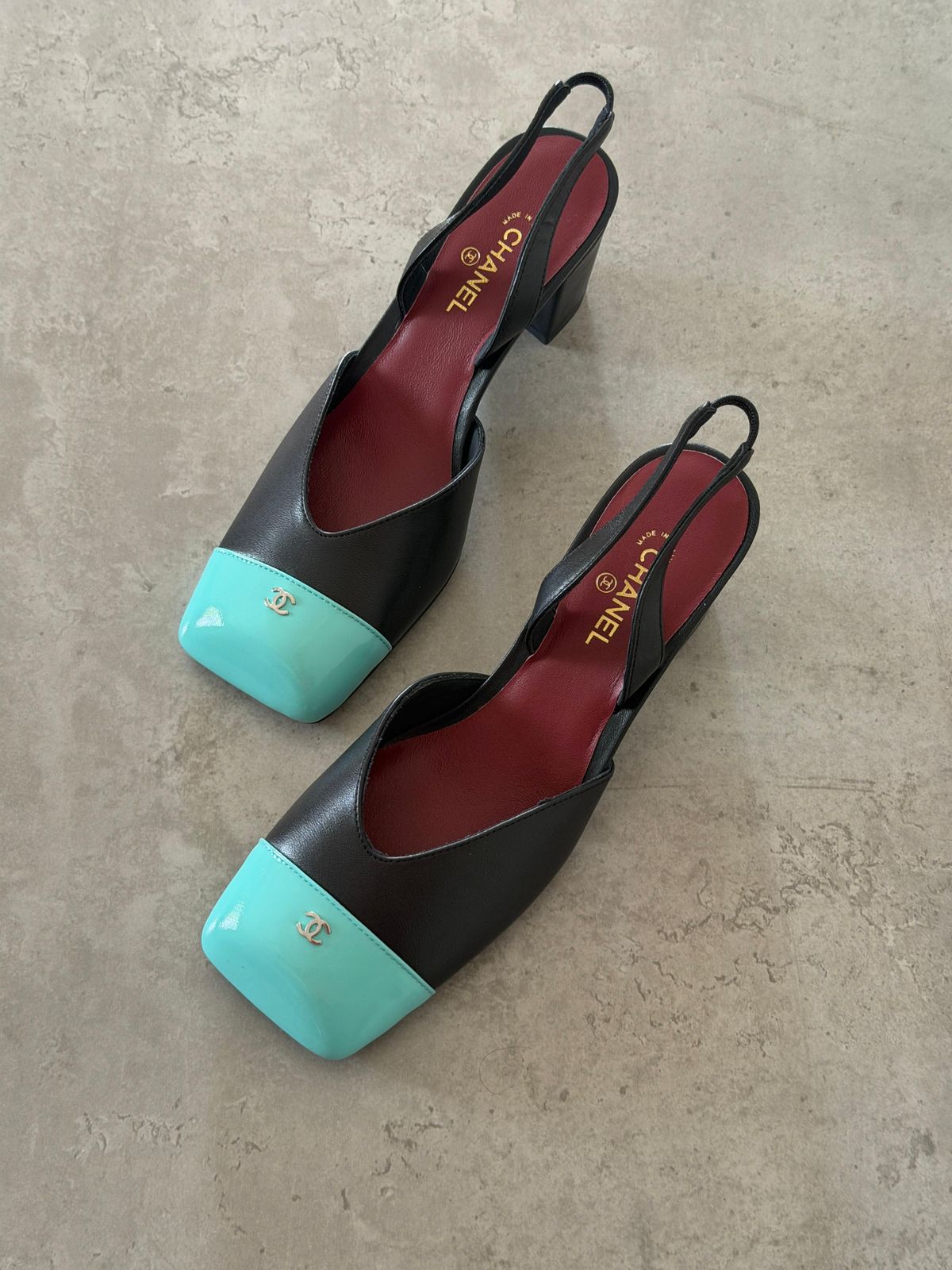 Chanel Slingbacks - Lambskin - Image 8