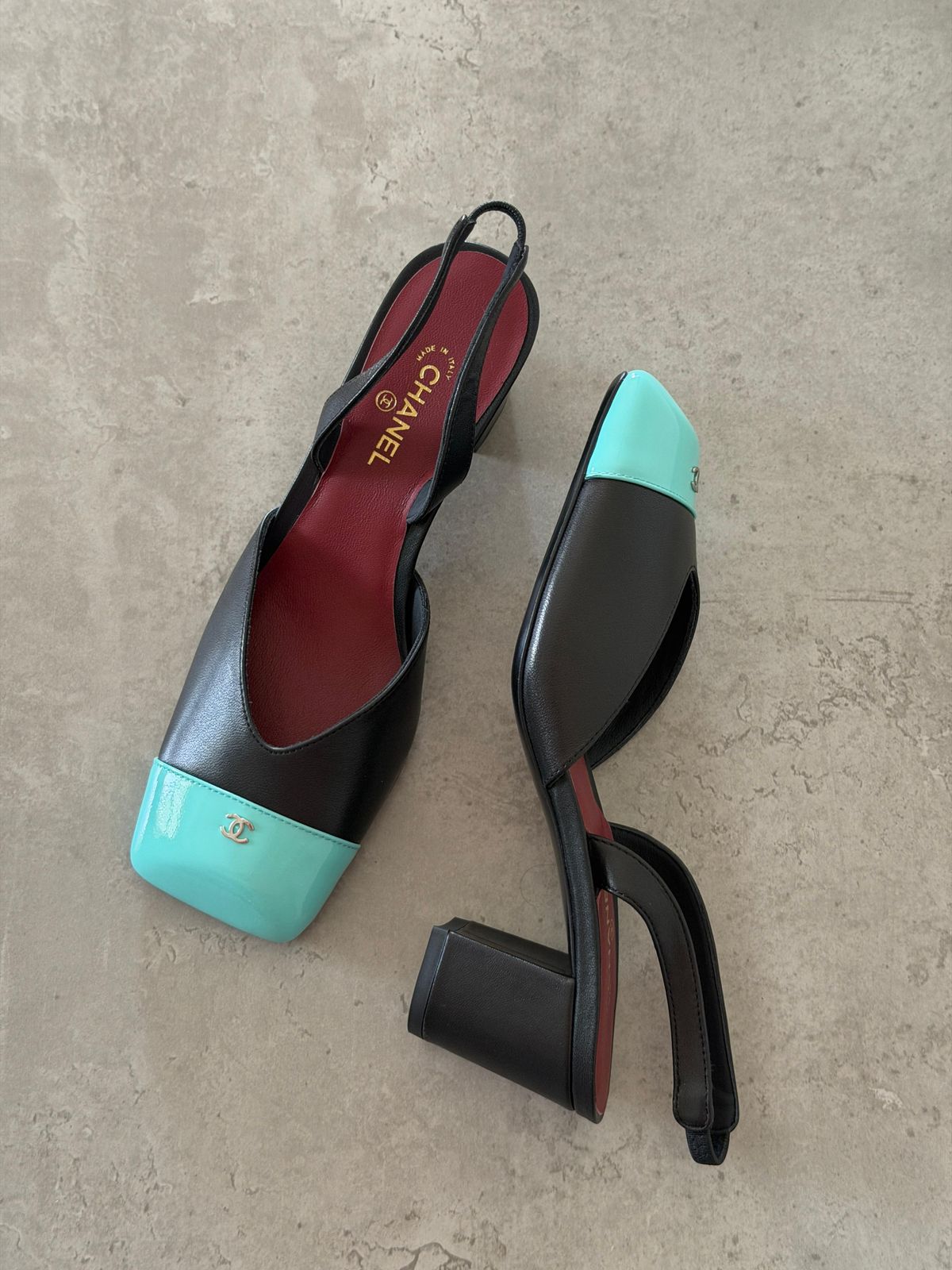 Chanel Slingbacks - Lambskin - Image 6