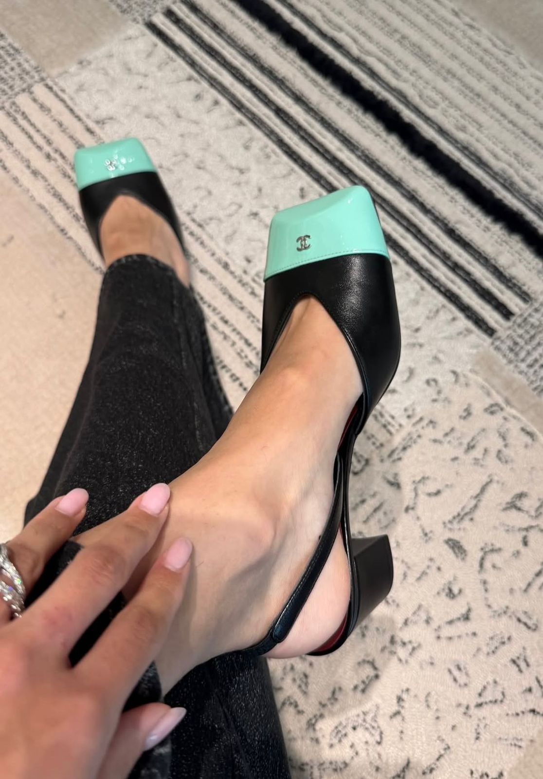 Chanel Slingbacks - Lambskin - Image 22