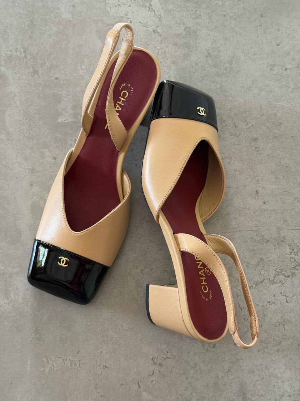Chanel Slingbacks - Lambskin - Image 10