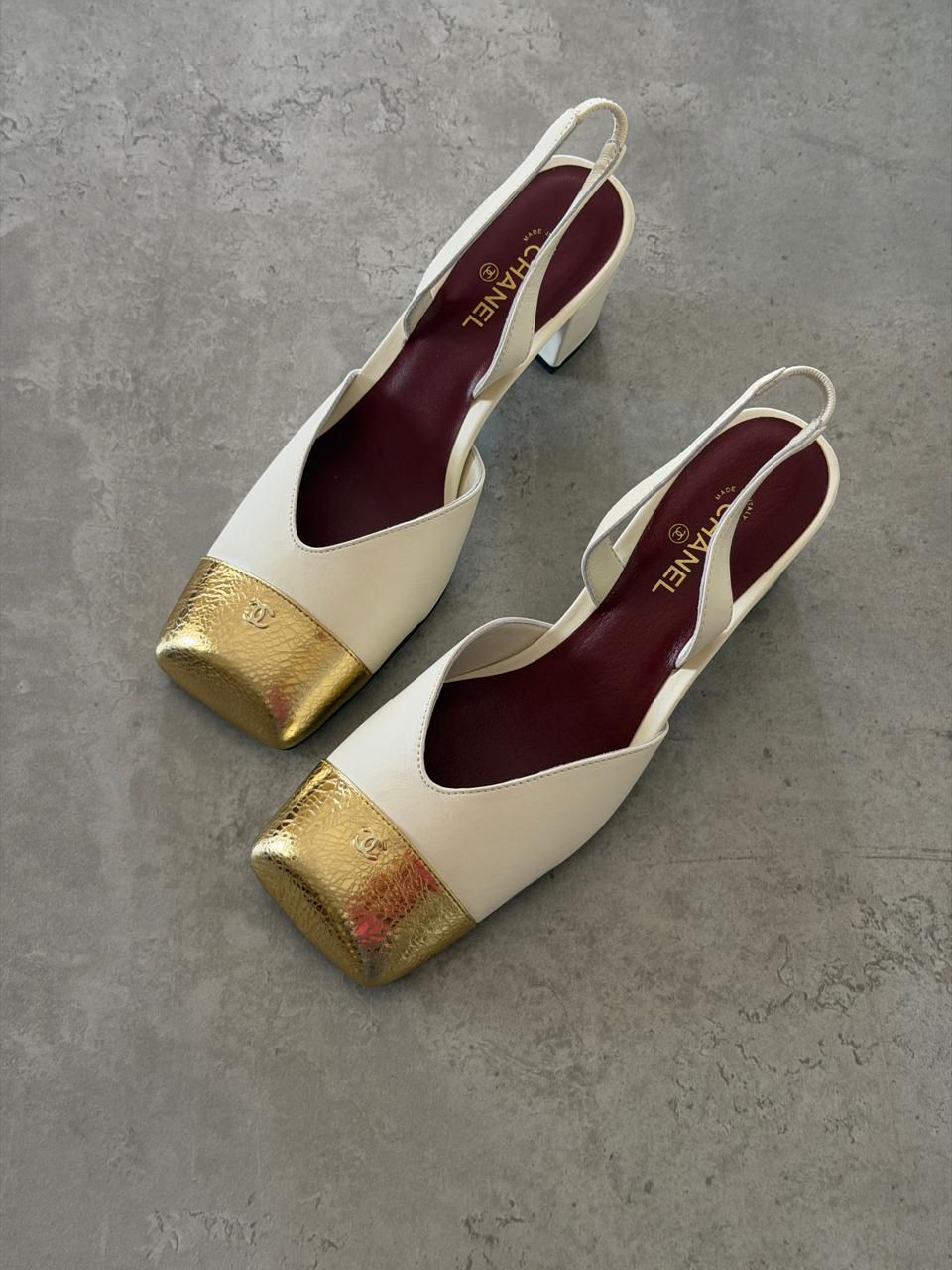 Chanel Slingbacks - Lambskin - Image 4