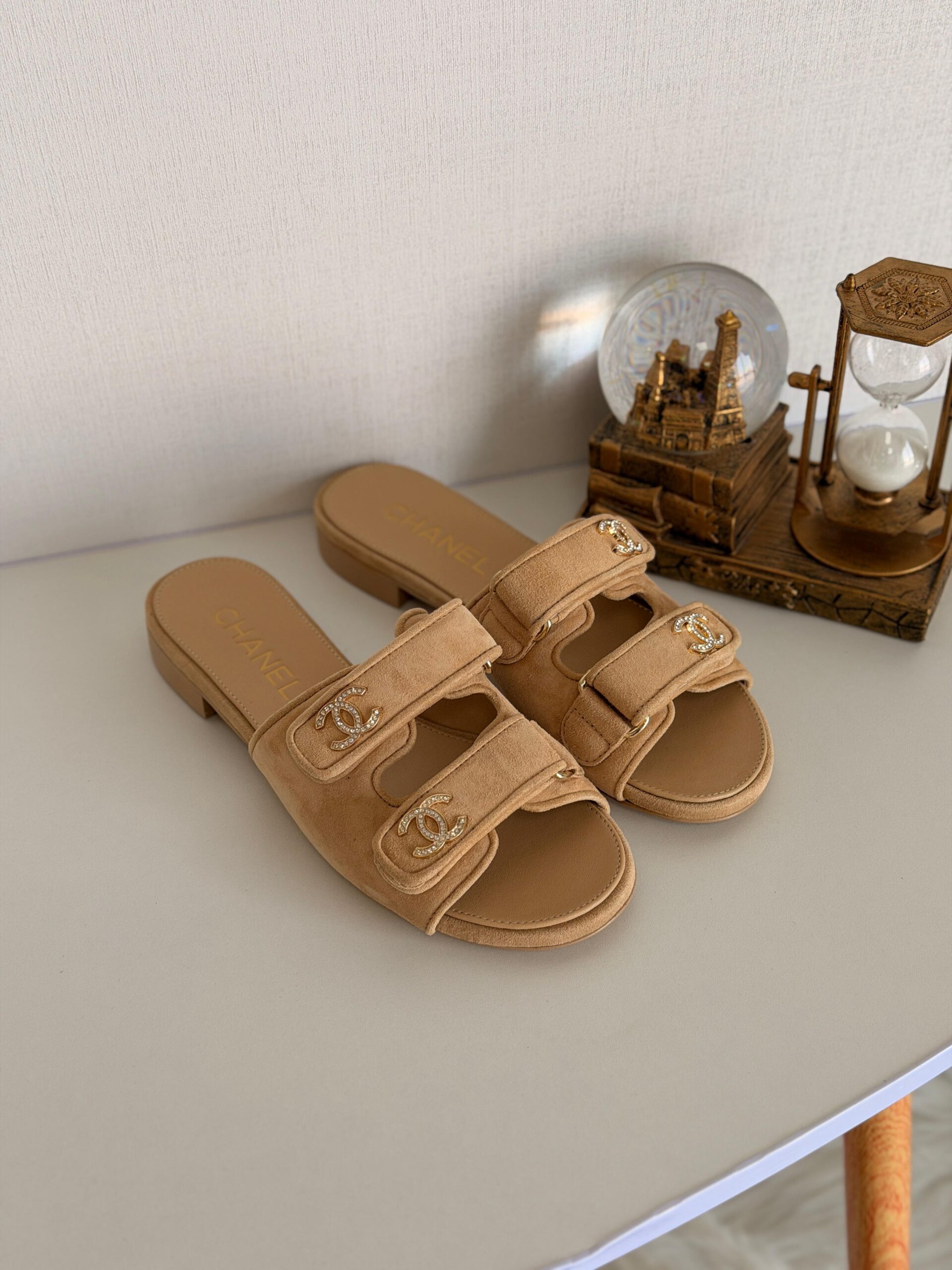 Chanel Mules - Suede kidskin. - Image 5