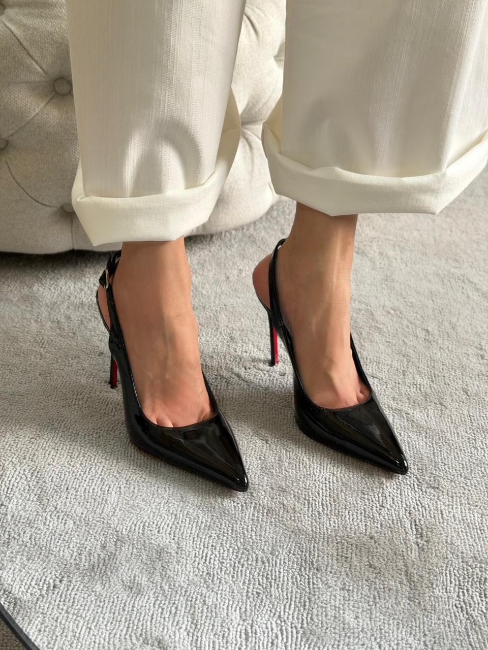 Christian Louboutin Miss Z 100 slingback pumps - Image 2