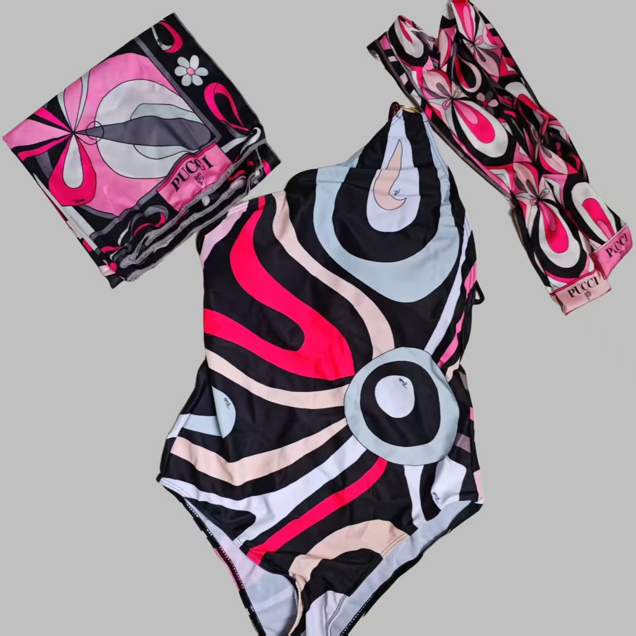 PUCCI Marmo-print Swimsuit - Image 8