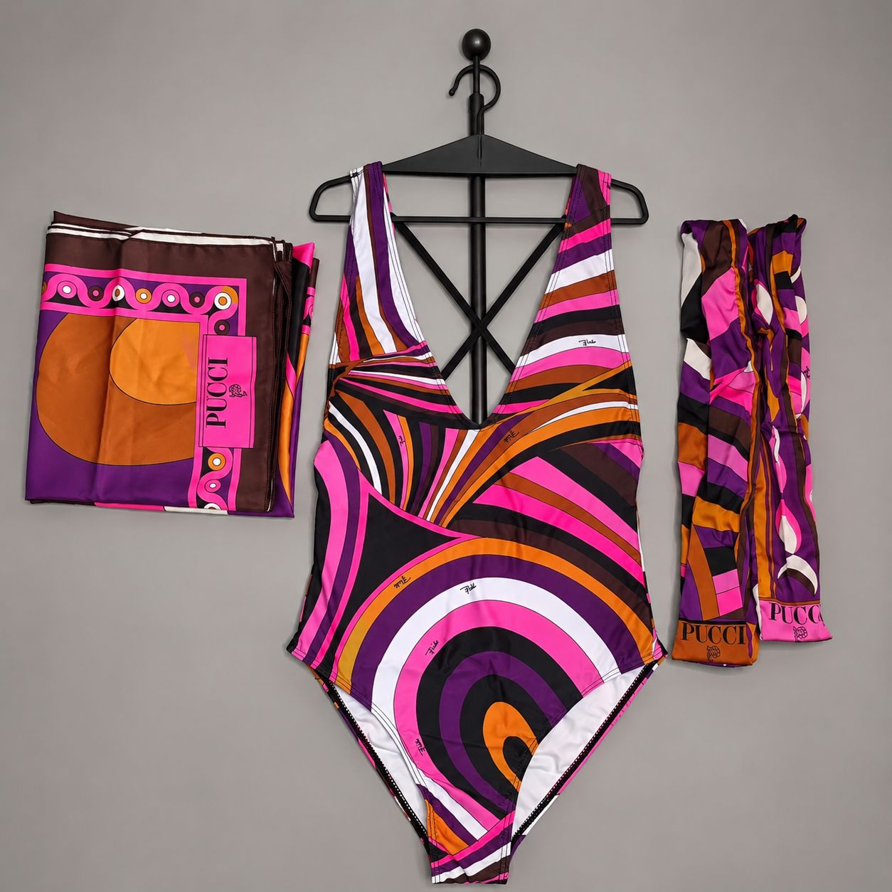 PUCCI Marmo-print Swimsuit - Image 6